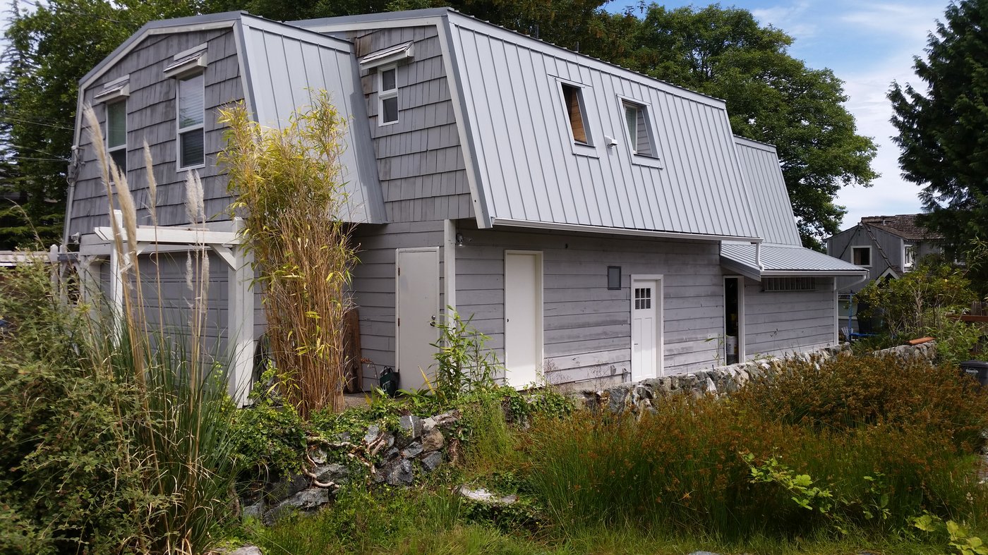 Metal roof installed on a Saanich home by Forge Metal Roofing